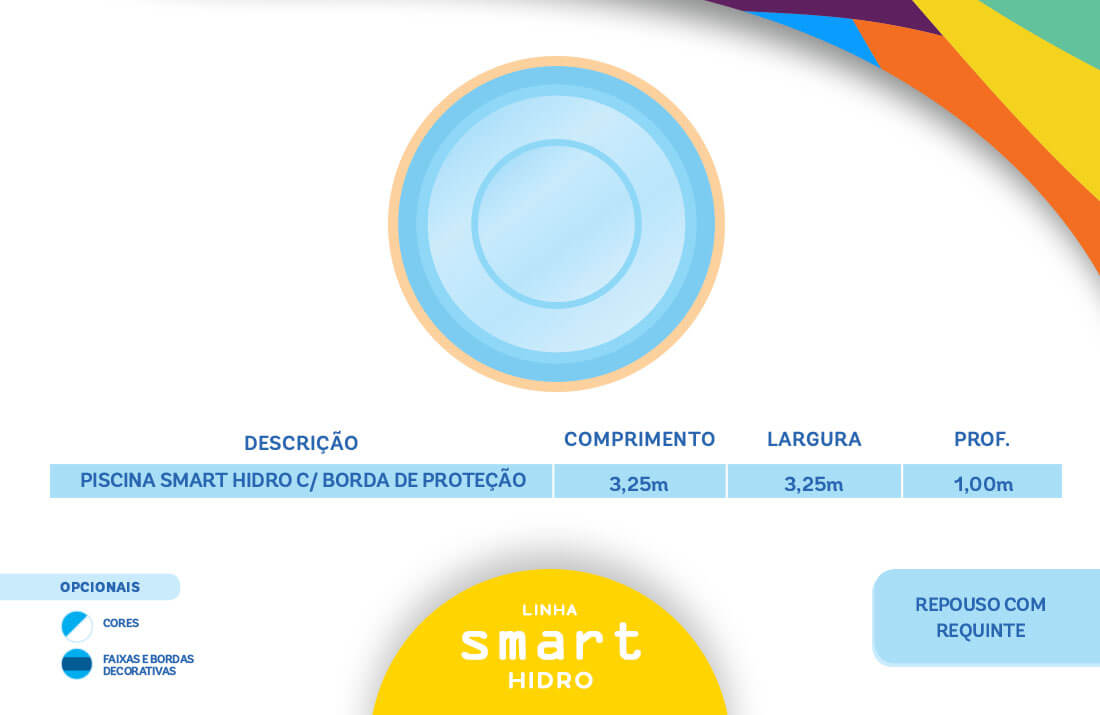 Piscina Linha Smart Hidro