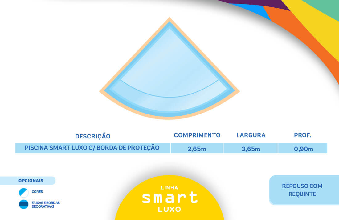 Piscina Linha Smart Luxo